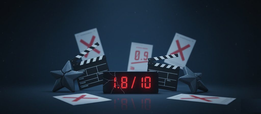 Las 20 películas con peor nota media